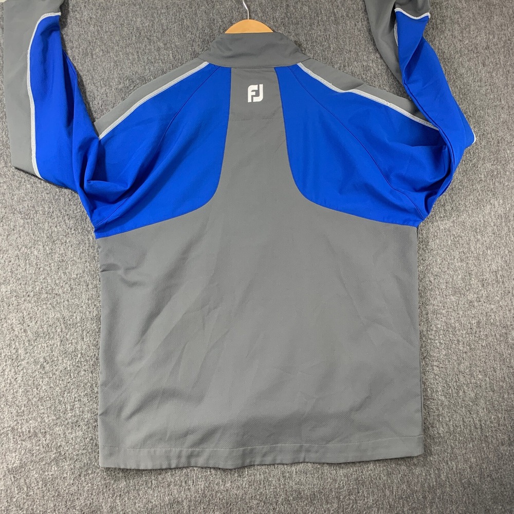 Footjoy Jacket Mens Medium Performance Golf Tech Gray - Picture 7 of 14